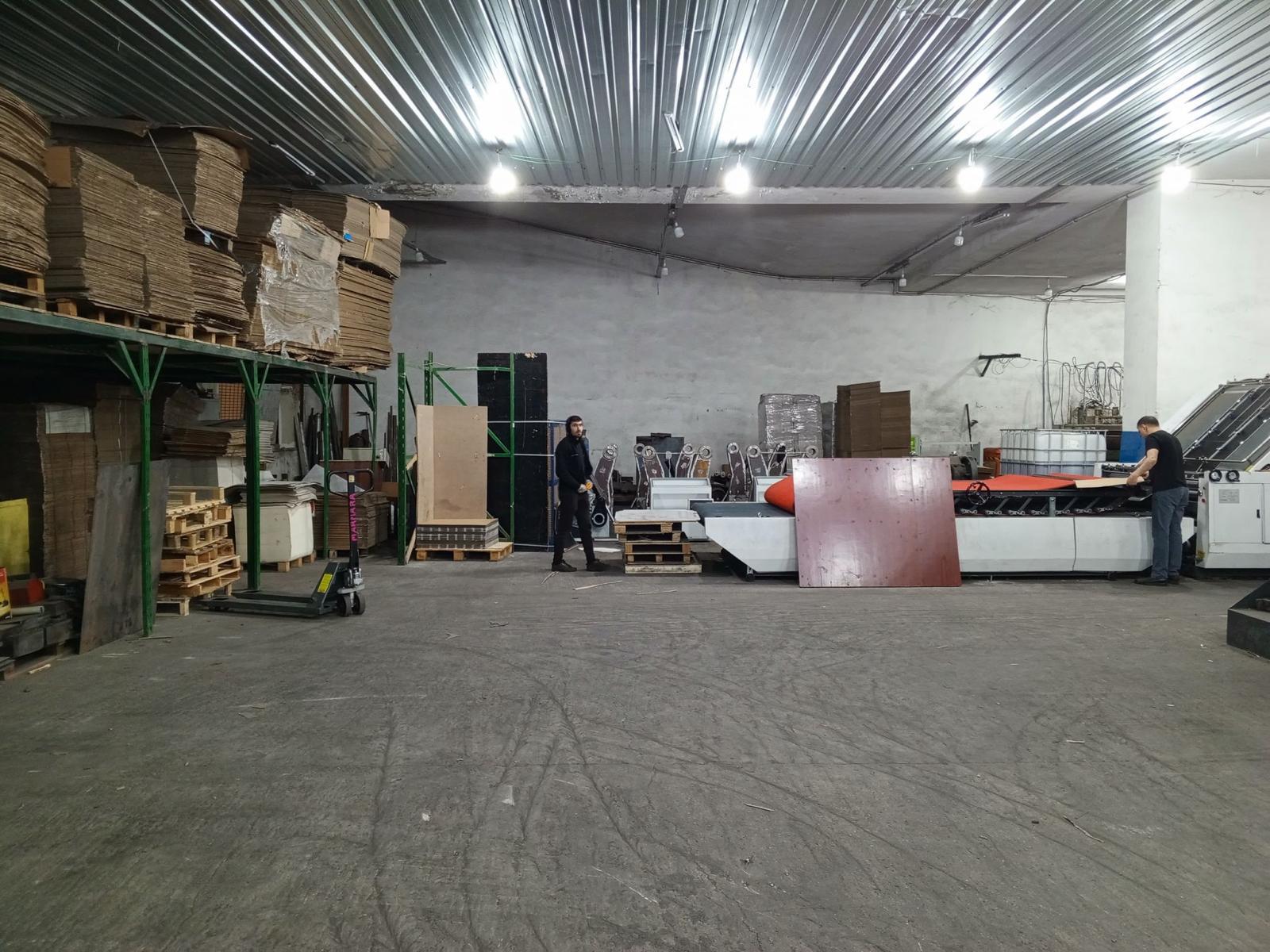 AY&SA tesis içi üretim alanı